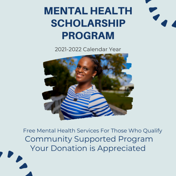 Mental Health Scholarship Contribution Poster