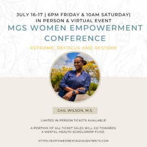 An empowerment conference flyer