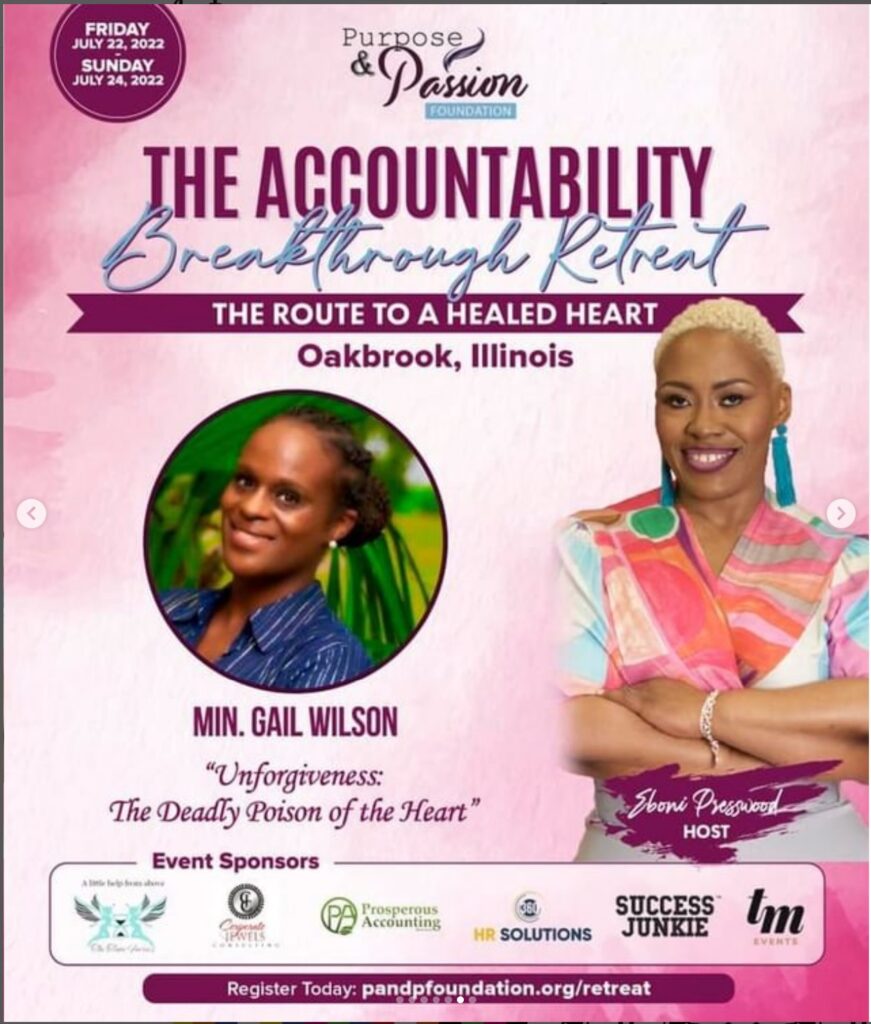 The Accountability event flyer